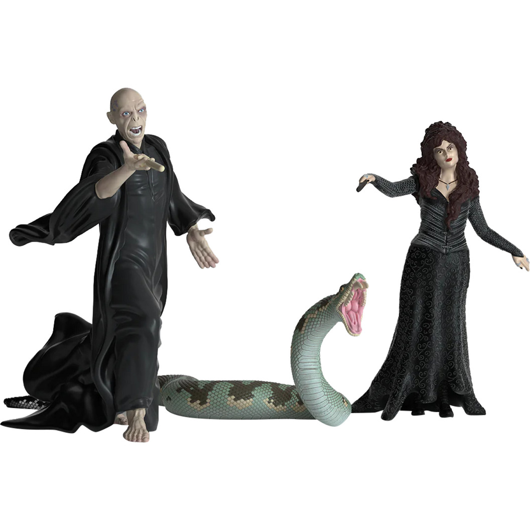 Harry Potter - Lord Voldemort avec Nagini et Bellatrix de Detta, Figurine