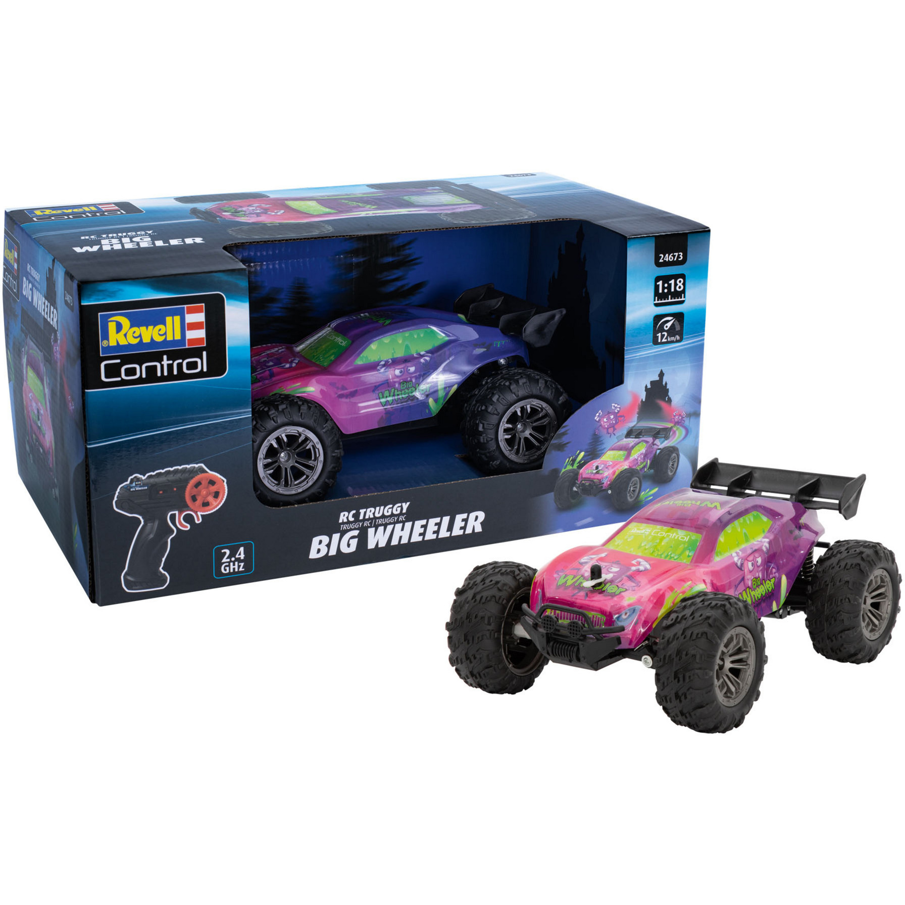 Revell RC-Auto "Big Wheeler, 2,4 GHz" mit Unterbodenbeleuchtung