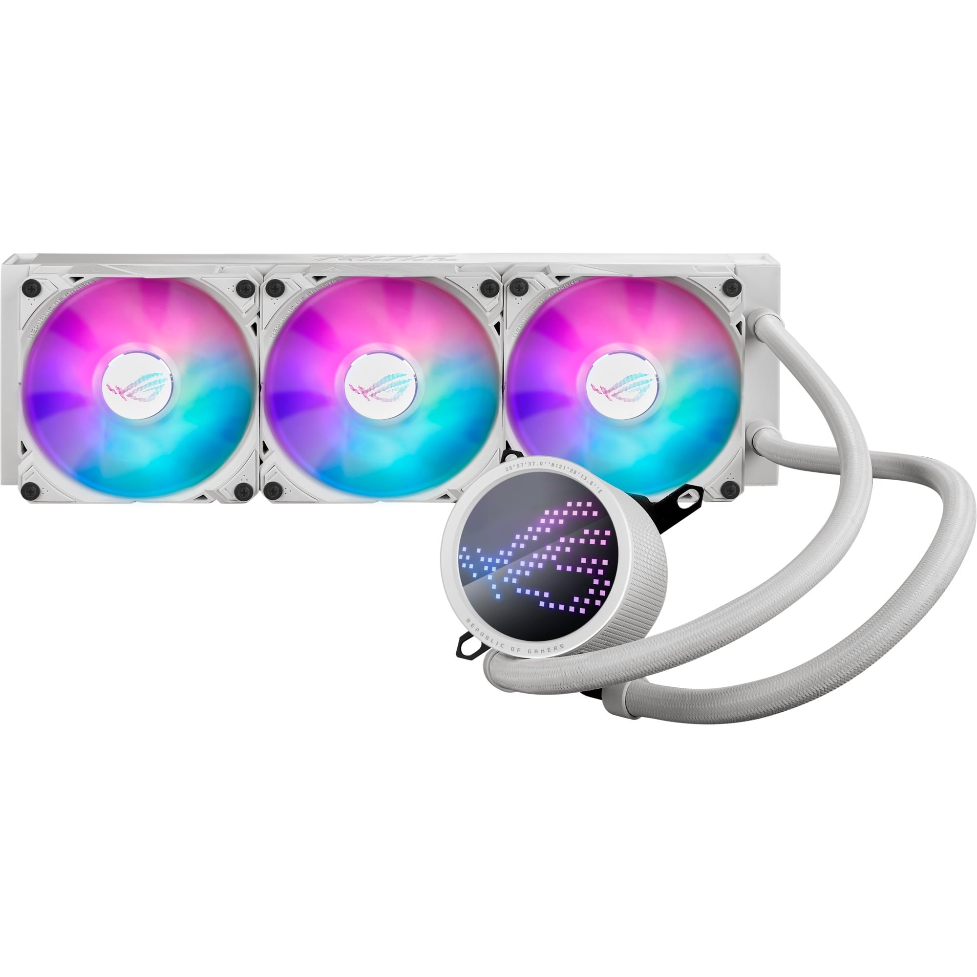 Kit Watercooling CPU ASUS ROG RYUO III 360 ARGB blanc