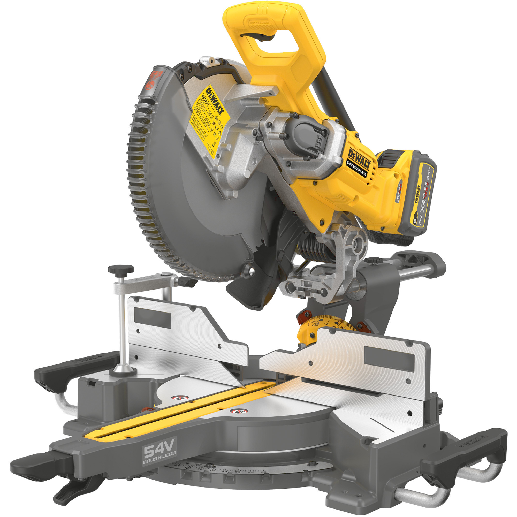 XR FLEXVOLT Akku-Paneelsäge DCS781X2, 54Volt, Coupe-et scie à onglet