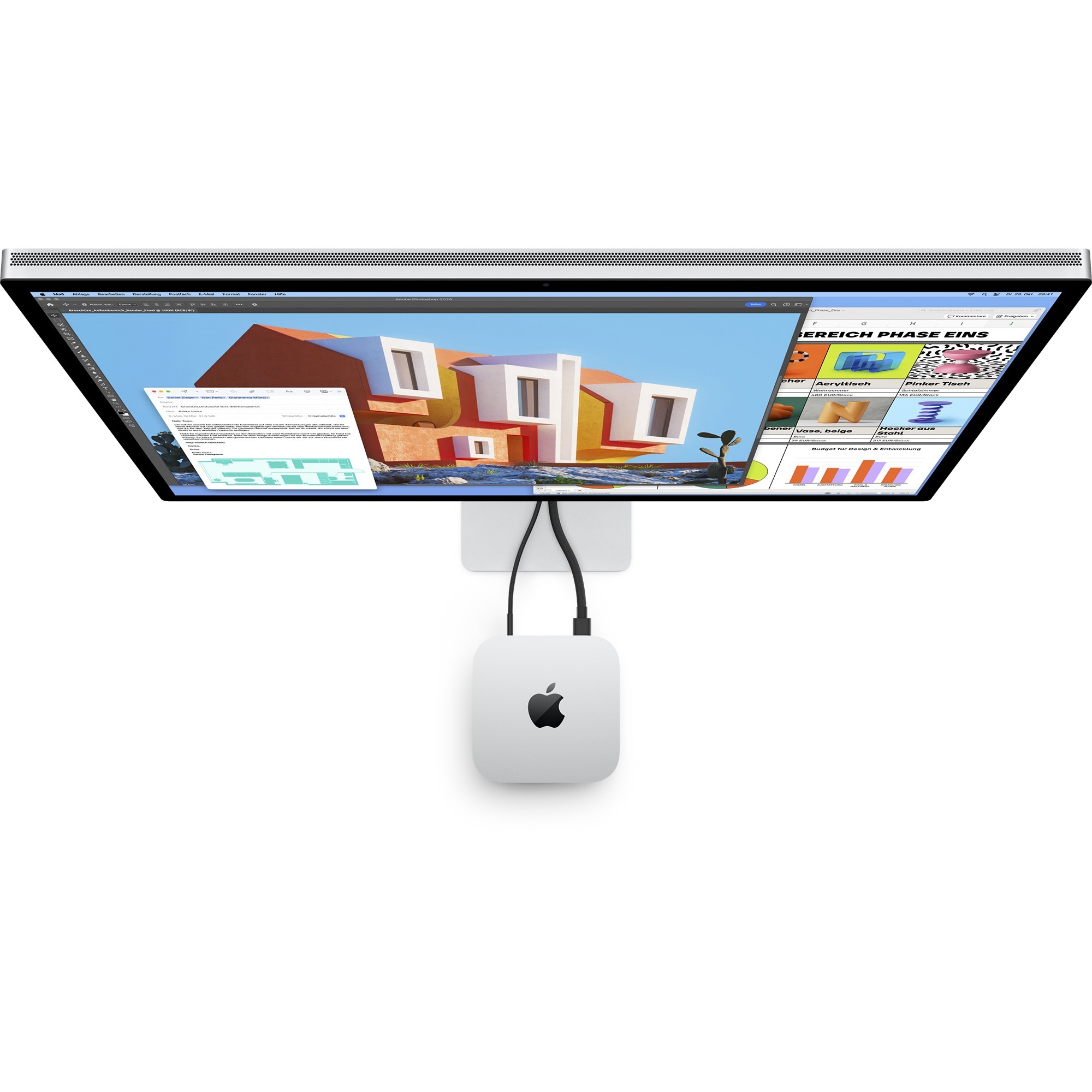 Apple Mac mini M4 2024 CTO, Systéme-MAC Argent