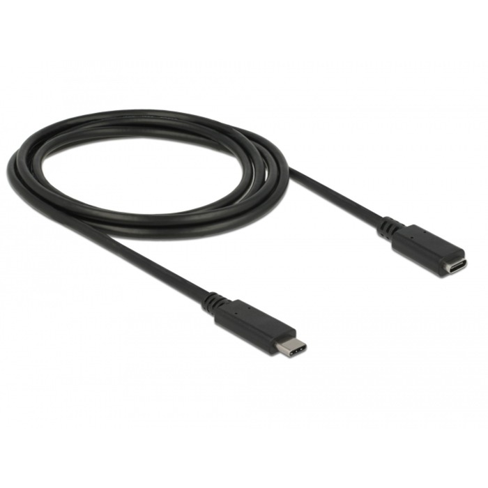 DELOCK  Usb C M/f Extender 2 M Noir