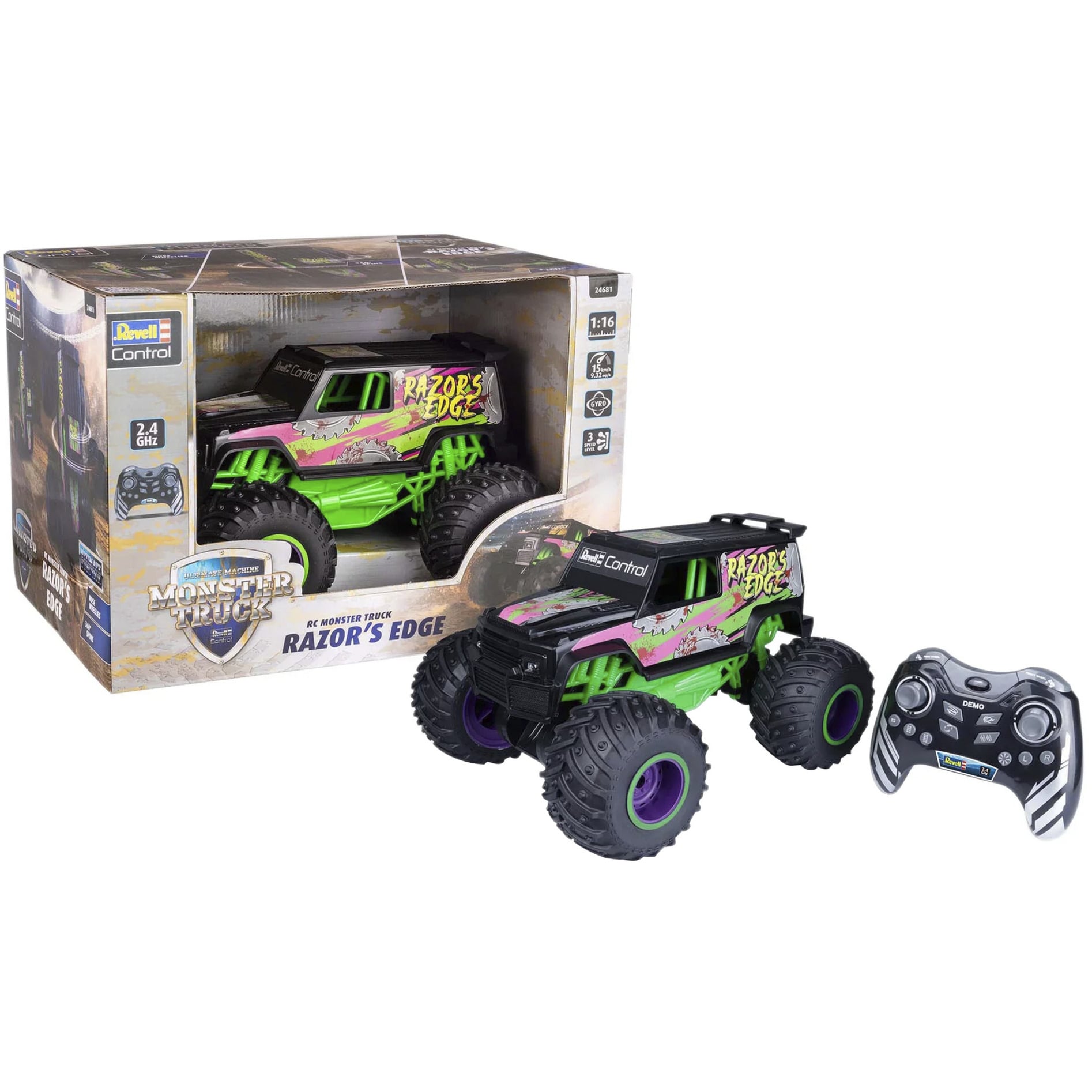 Camion Monstre RC Razors Edge, Voiture télécommandée