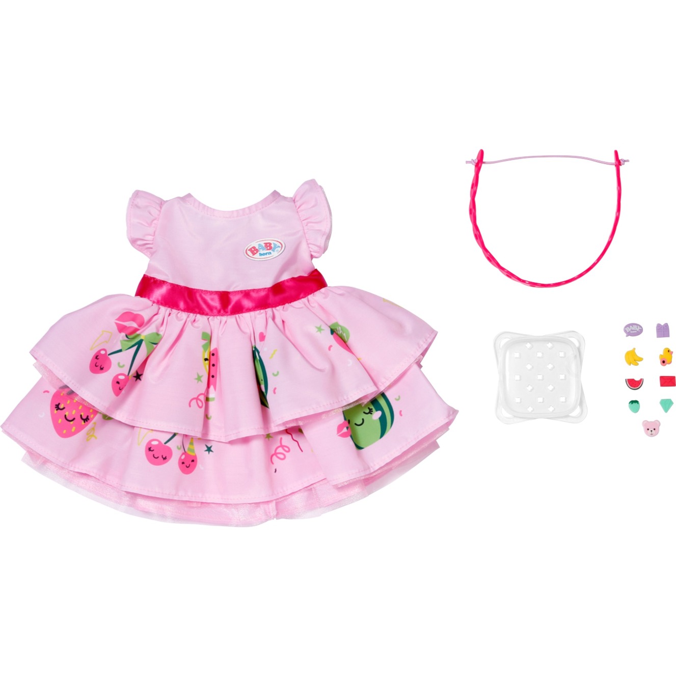 Baby Born Puppenkleidung "Kleid mit Pinplay 43 cm"