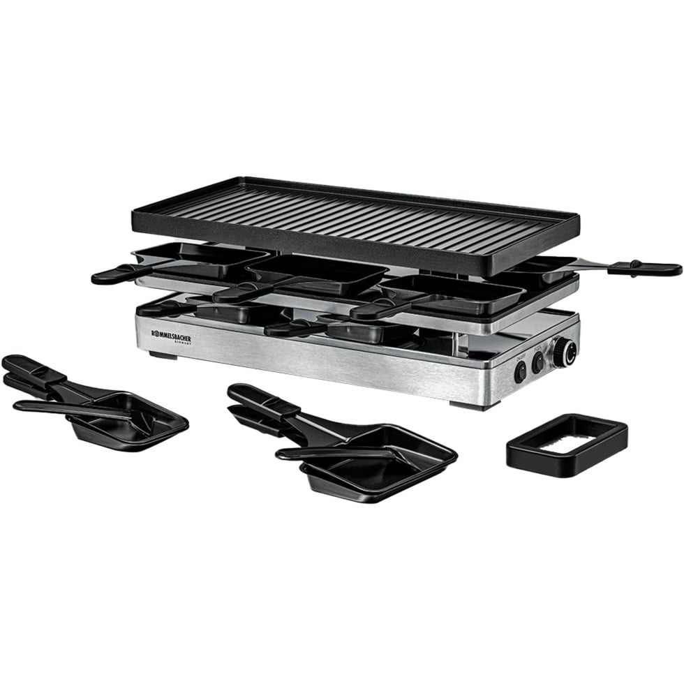 ROMMELSBACHER Appareil &Agrave; Raclette  Rcp 1800 1800w 14 Po&ecirc;les