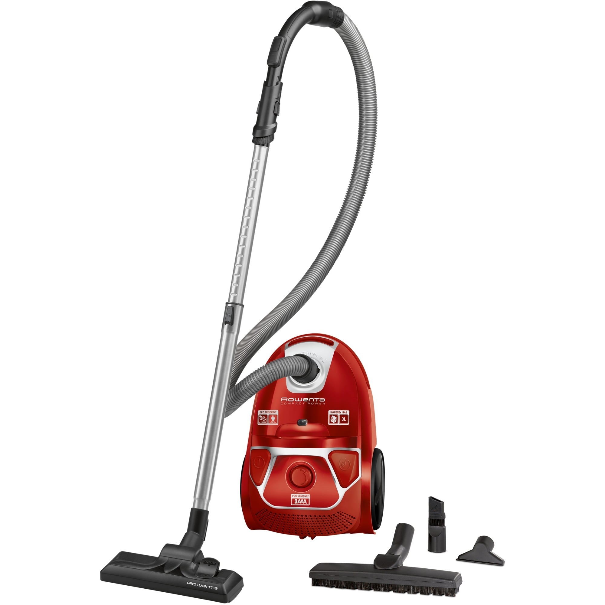 Compact Power RO3953 3 L Aspirateur réservoir cylindrique Sec 900 W Sac à poussière