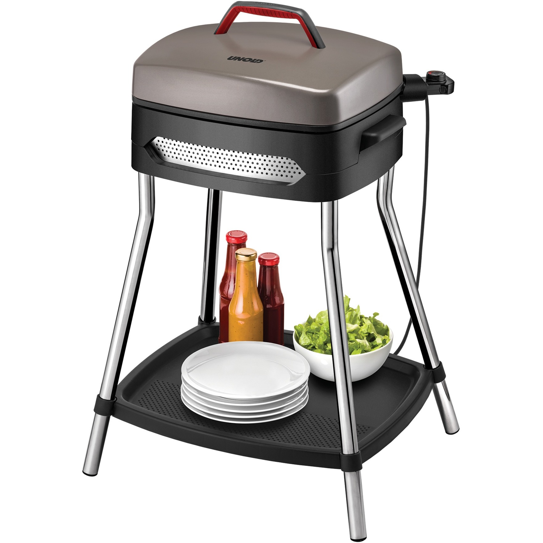 Unold 58580 Barbecue Et Grill 2000 W Barbecue Grill Kamado