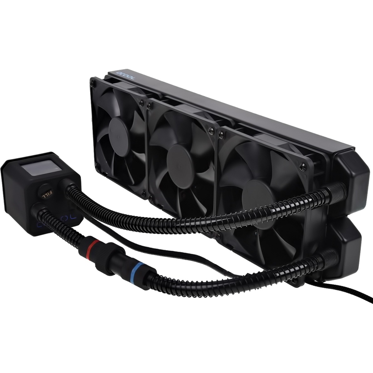 ALPHACOOL  kit watercooling aio eisbaer 360 cpu (noir) 4250197112864