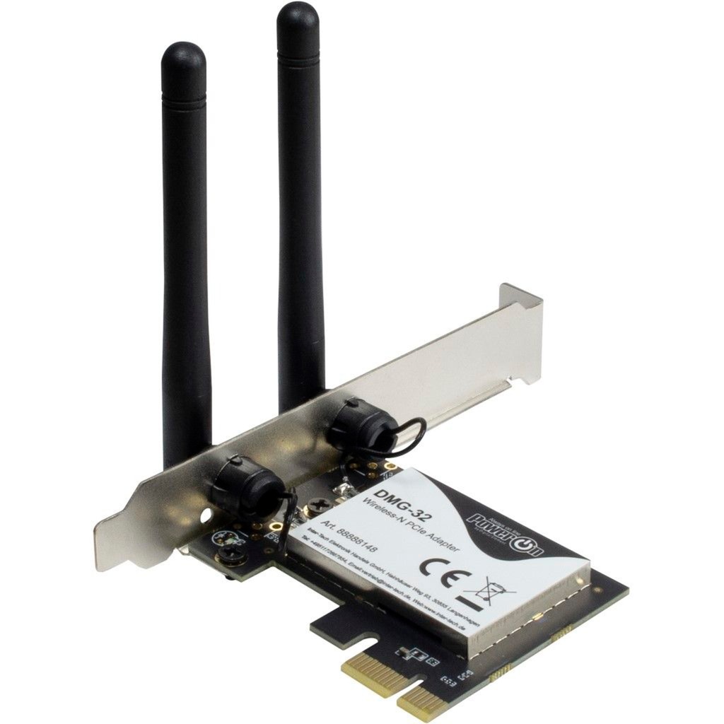 Inter-Tech DMG-32 Wi-Fi 5 PCIe Adapter