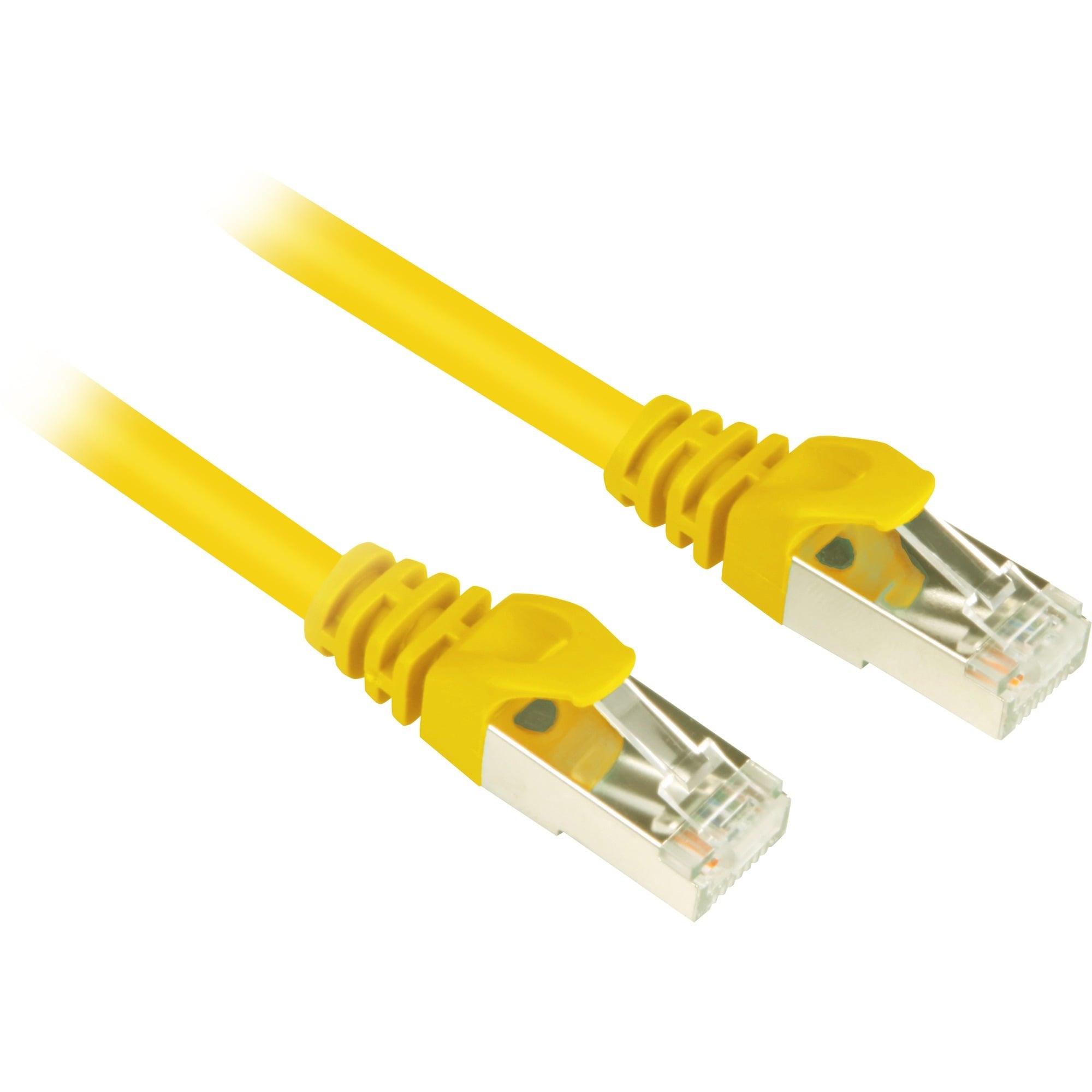 Sharkoon 4044951014804 câble de réseau Jaune 5 m Cat6 S/FTP (S-STP)