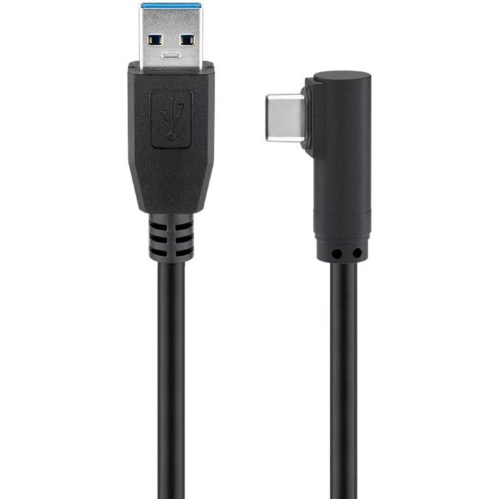 GOOBAY  Usb-C Stusb A 3.0 90&deg; St Bk 1,5m