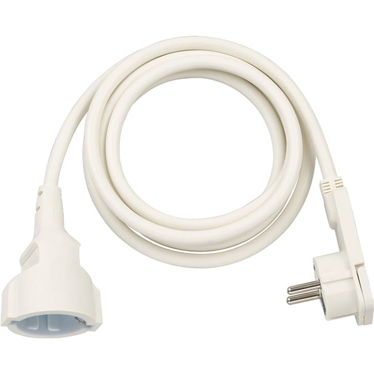 1168980220 câble électrique Blanc 2 m, Câble d''extension