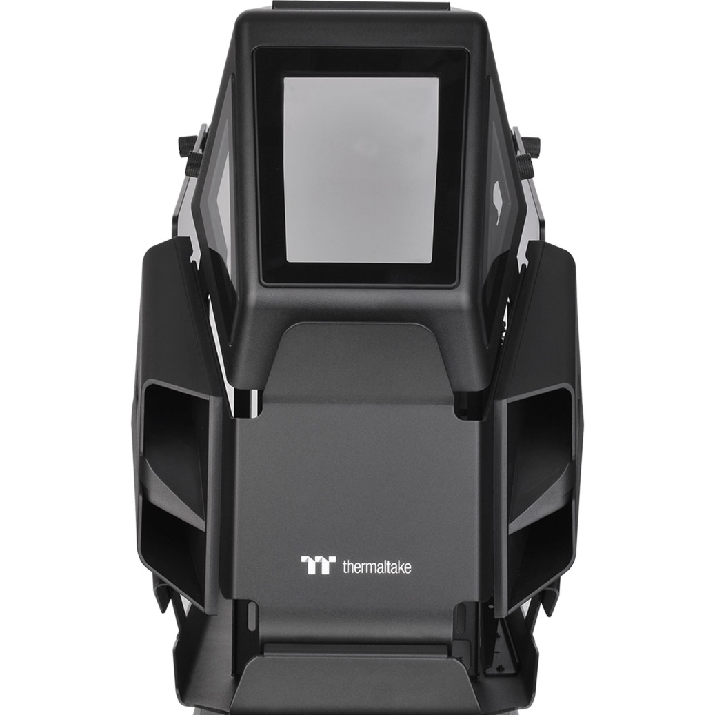 Thermaltake AH T200 Micro Tower Noir boîtier midi tower Noir | 2x USB-A | 1x USB-C | Verre Trempé