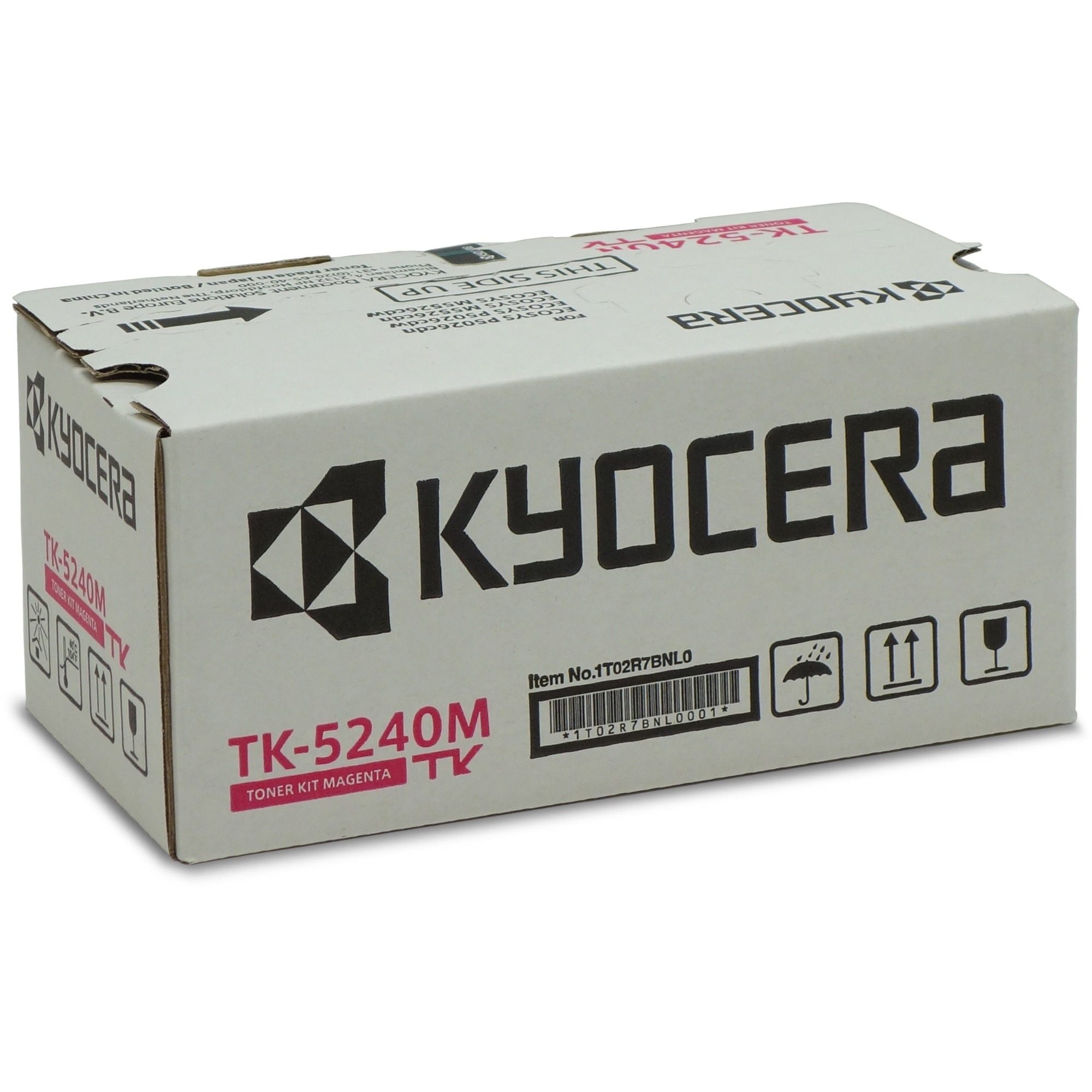 Cartouche De Toner Kyocera Tk 5240M Originale Magenta Pour Ecosys M5526Cdn, M5526Cdw, P5026Cdn, P5026Cdw-image