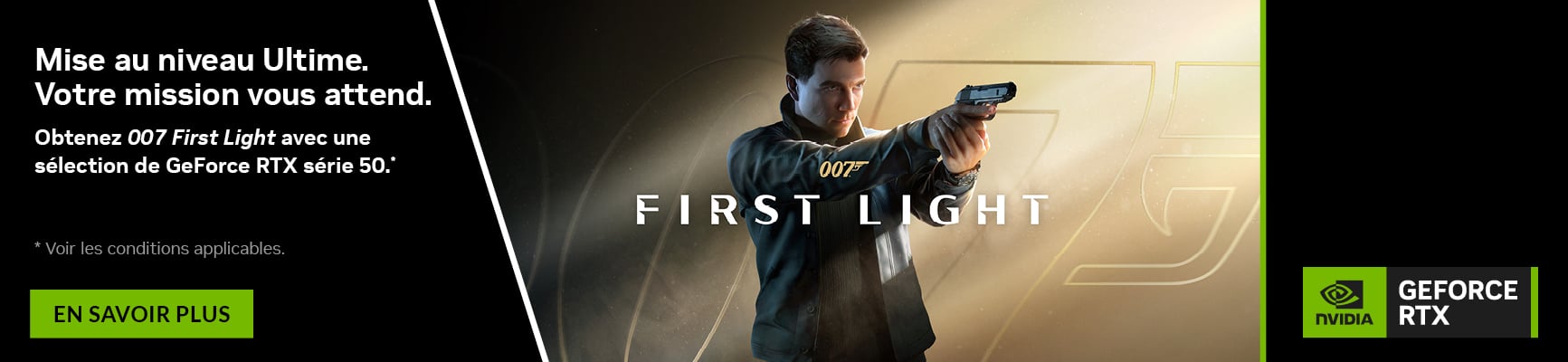 NVIDIA Gaming Bundle "007 First Light" (FR)